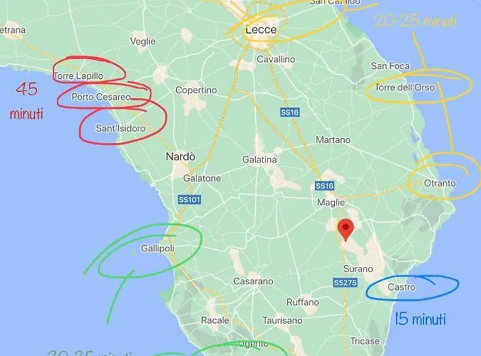 Casa Chicca Salentro Hébergement de vacances